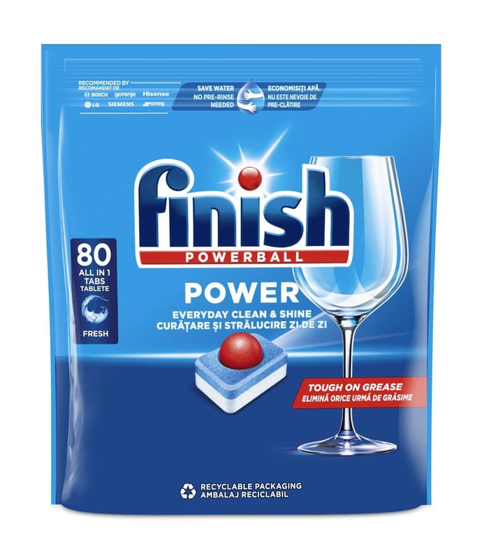 Finish All in 1 Max dishwasher tablets