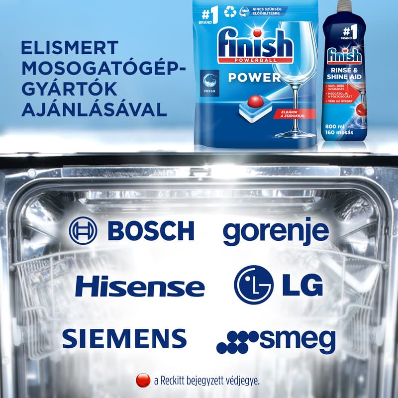 Finish All in 1 Max dishwasher tablets