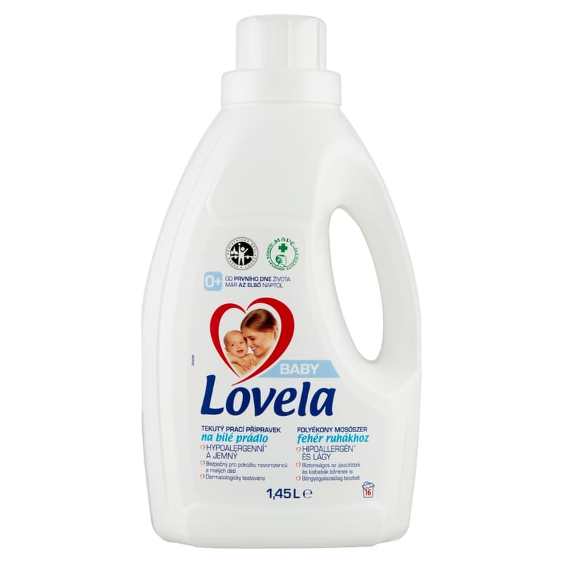 Lovela Baby washing gel for white clothes 1,45l