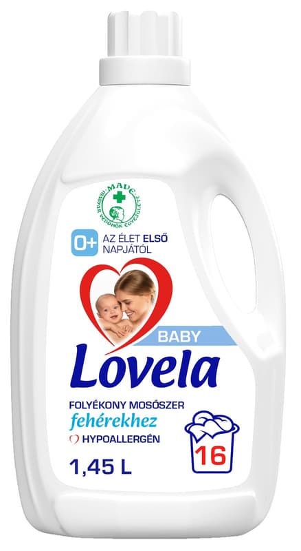 Lovela Baby washing gel for white clothes 1,45l