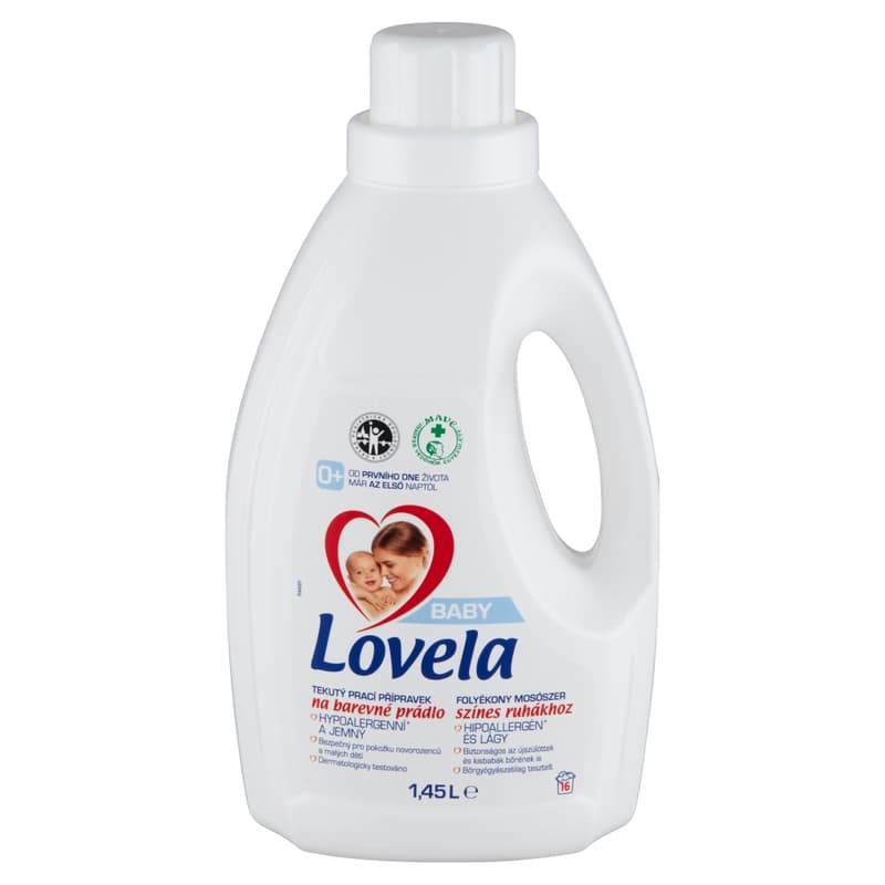 Lovela Baby washing gel for colorful clothes 1,45l