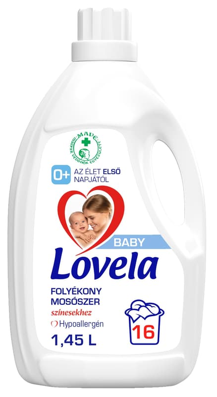 Lovela Baby washing gel for colorful clothes 1,45l