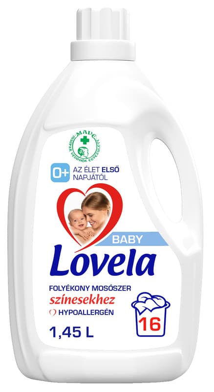 Lovela Baby washing gel for colorful clothes 1,45l