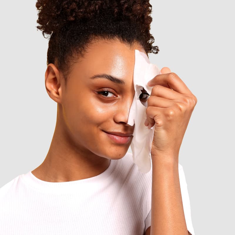 Garnier Skin Naturals Textil Maszk Hydra Bomb - Gránátalma