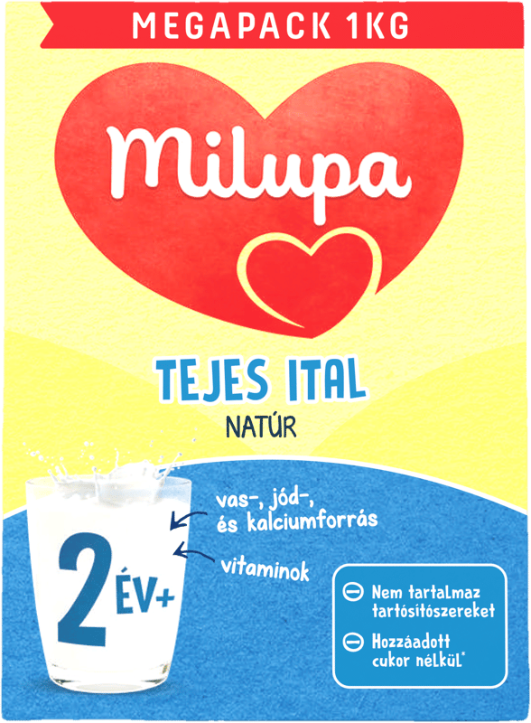 Milupa milk drink, natural 2 years +