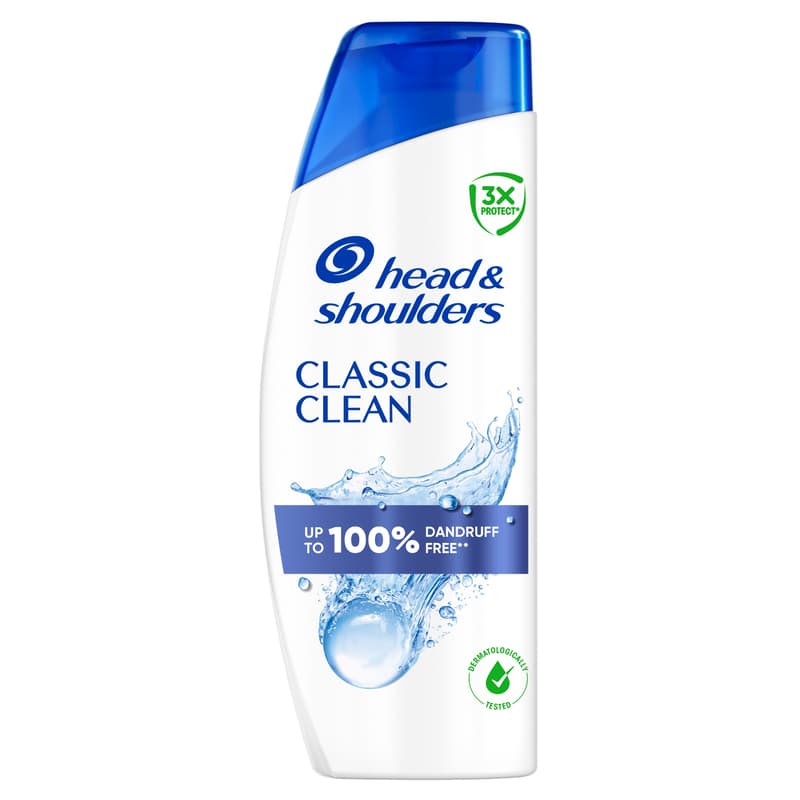 Head & Shoulders Classic Clean Korpásodás Elleni Sampon Bármely Hajtípusra, 250 ml
