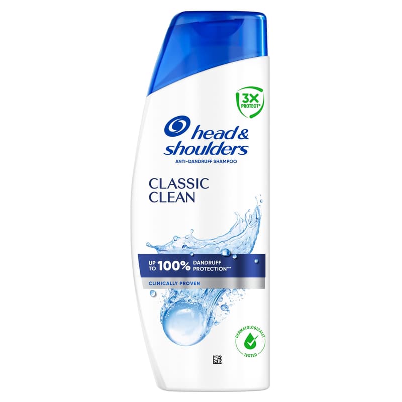 Head & Shoulders Classic Clean Korpásodás Elleni Sampon Bármely Hajtípusra, 250 ml