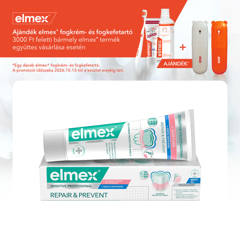 elmex Sensitive Repair & Prevent fogkrém érzékeny fogakra