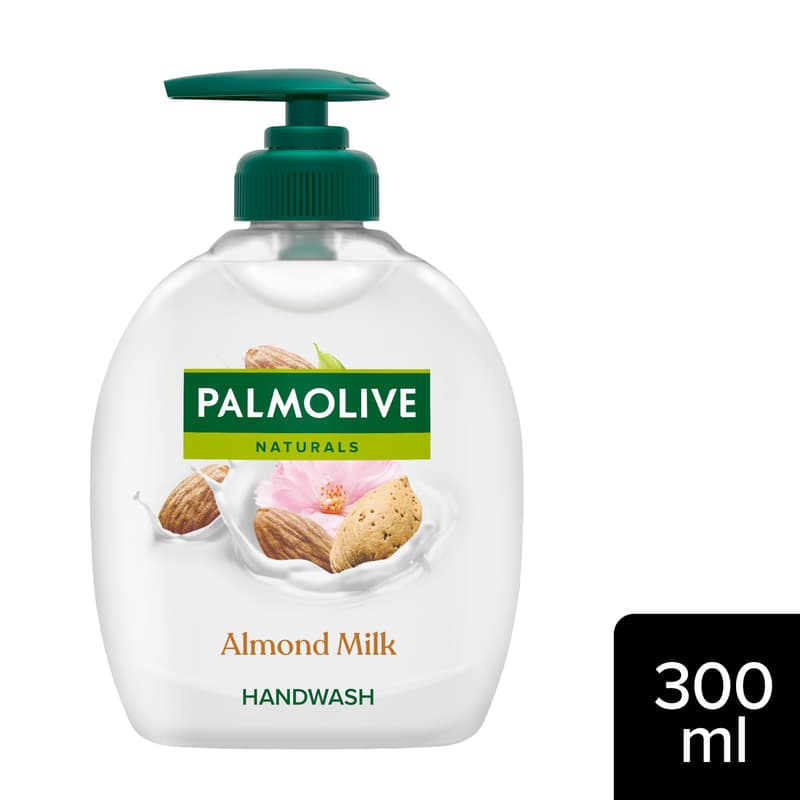 Palmolive liquid soap with almond milk