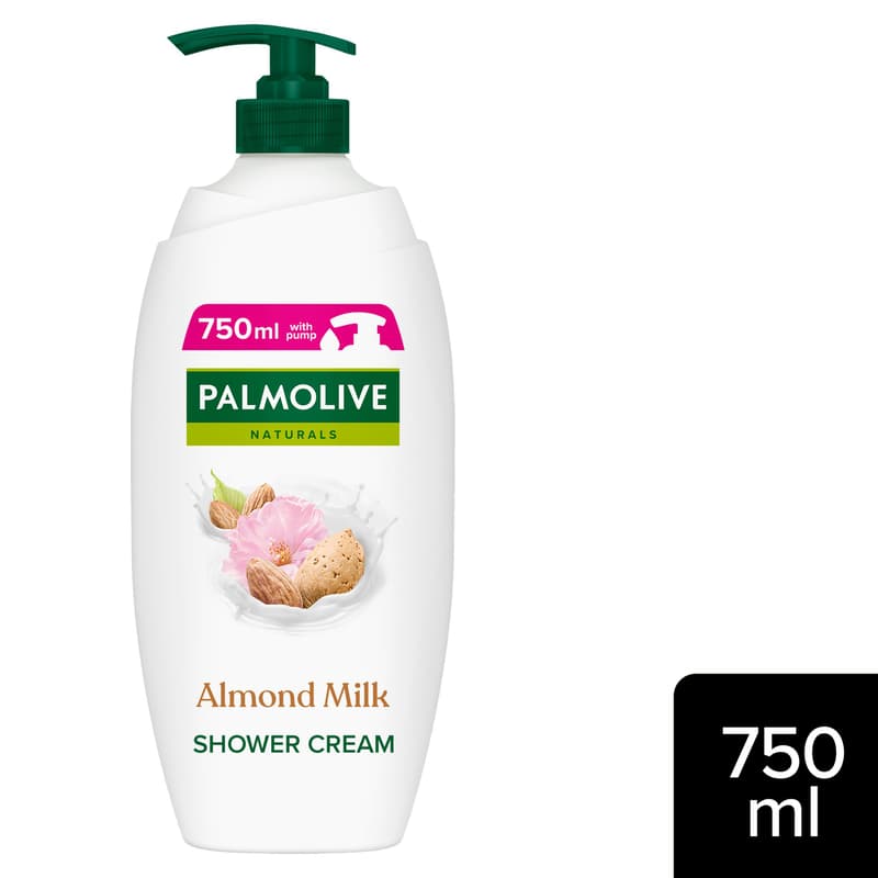Palmolive Naturals Almond & Milk tusfürdő pumpás