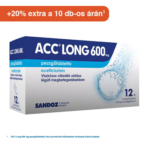 ACC Long 600 mg pezsgőtabletta 12x