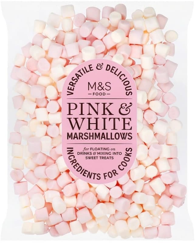 Marks & Spencer Pink & white marshmallow c&ies