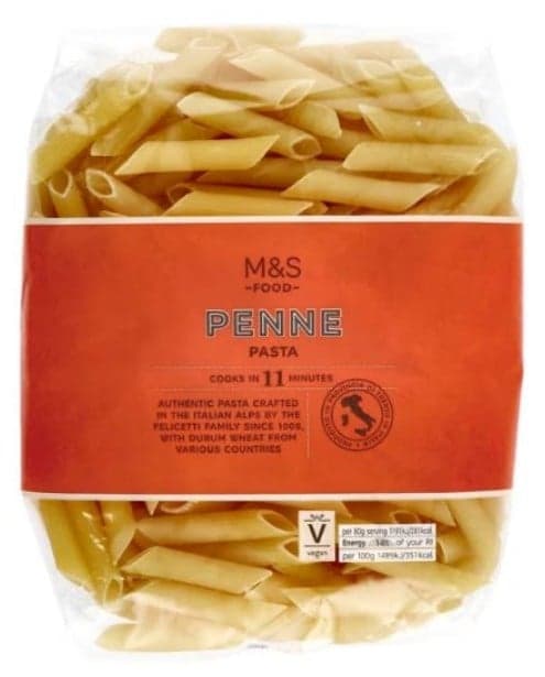 Marks & Spencer Penne pasta