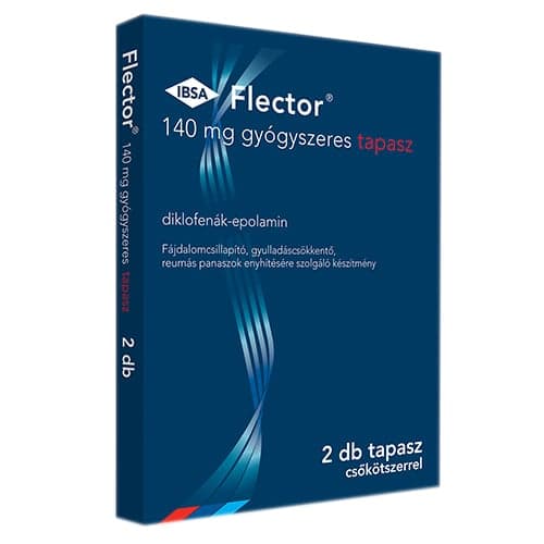 Flector 140 mg gyógyszeres tapasz +2 csőkötszer 10x