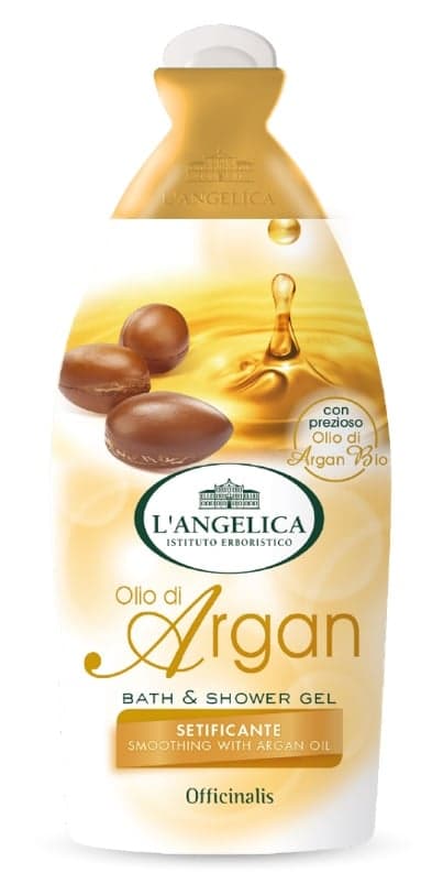 L'Angelica shower gel with argan oil