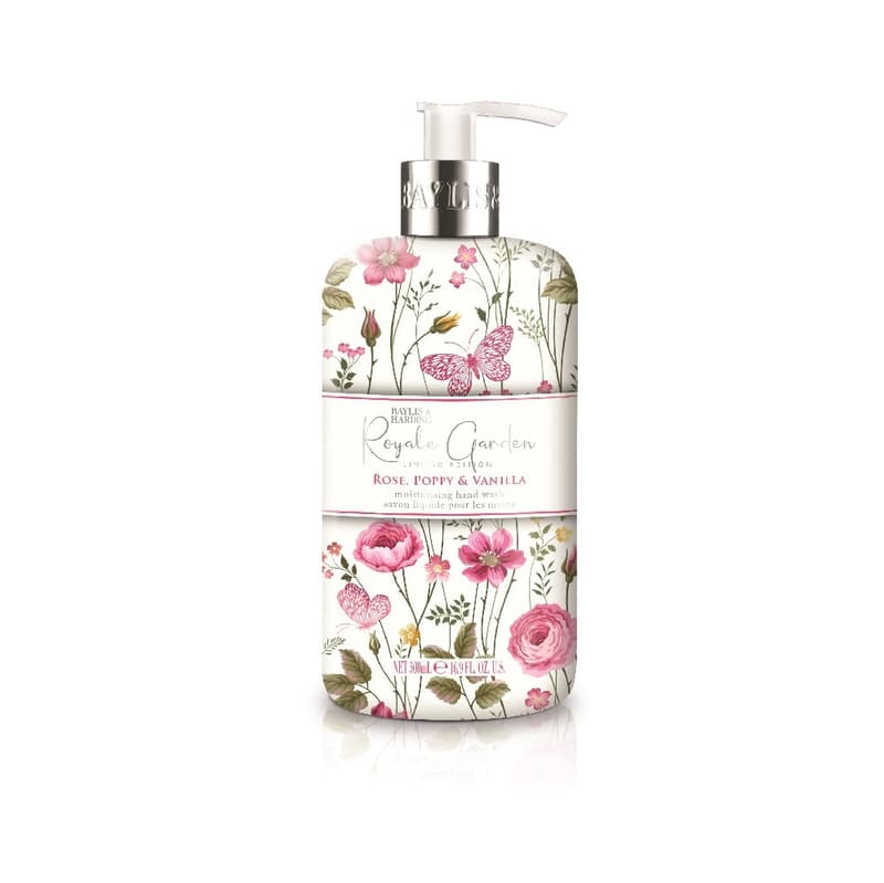 Baylis & Harding Royale Garden liquid soap with rose, poppy & vanilla