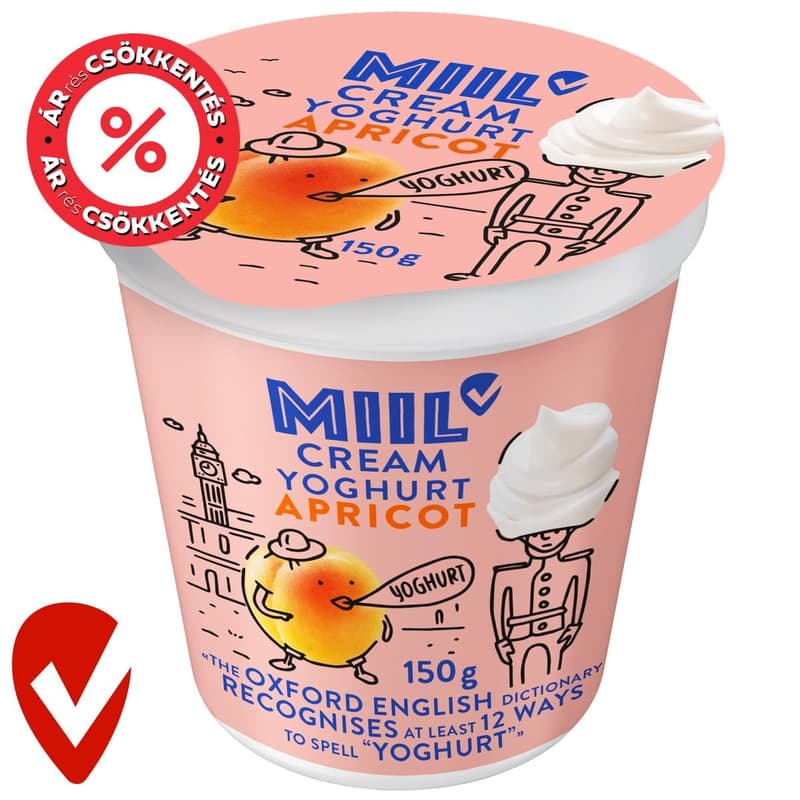 Miil Apricot Yoghurt 10%
