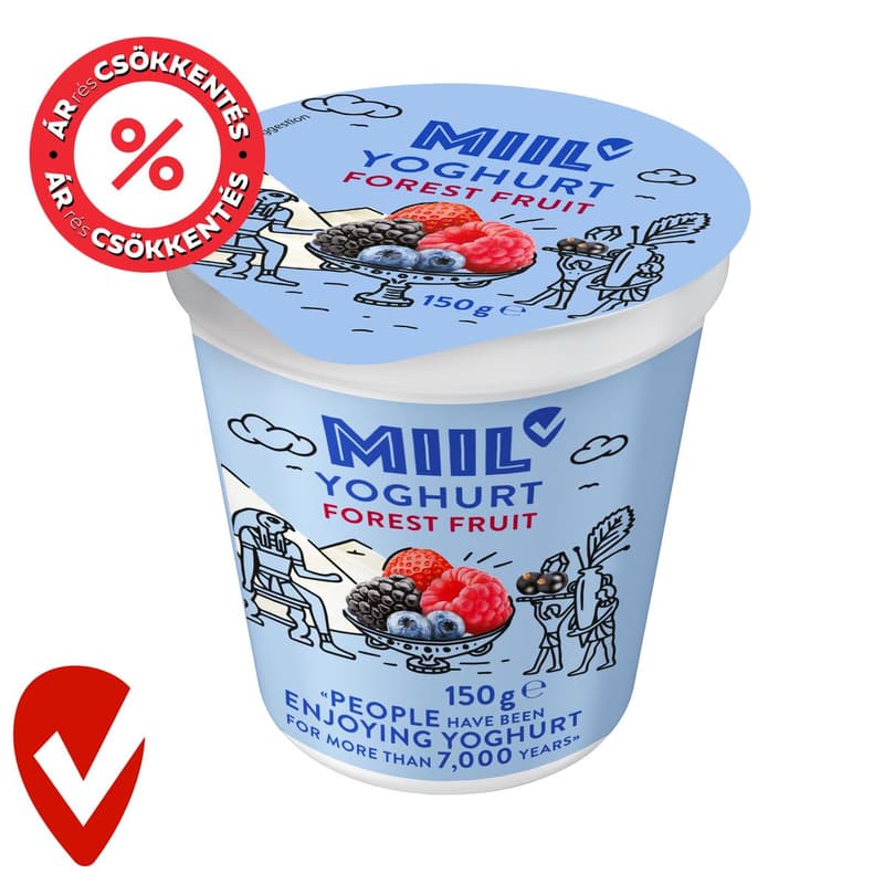 Miil Erdei gyümölcsös joghurt