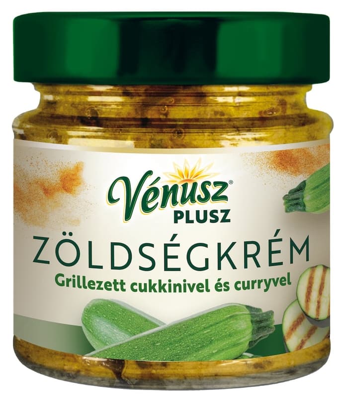 Vénusz Plusz Vegetable cream with grilled courgette and curry