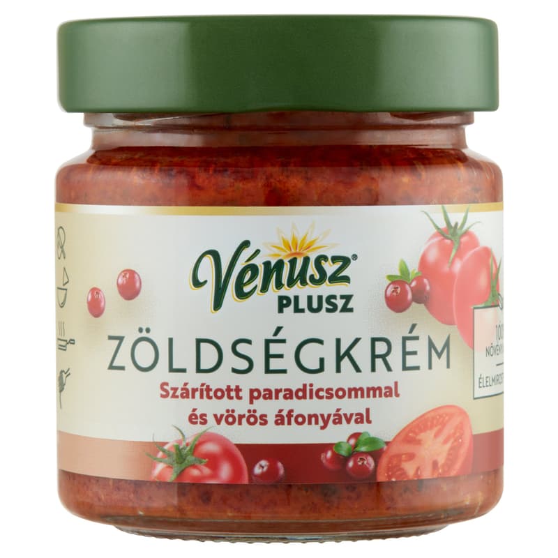 Vénusz Plusz zöldségkrém napszárított paradicsommal és áfonyával