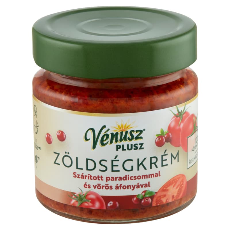 Vénusz Plusz zöldségkrém napszárított paradicsommal és áfonyával