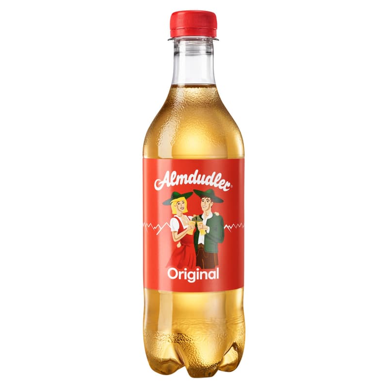 Almdudler Original alpesi növényekből készült szénsavas üdítőital cukorral