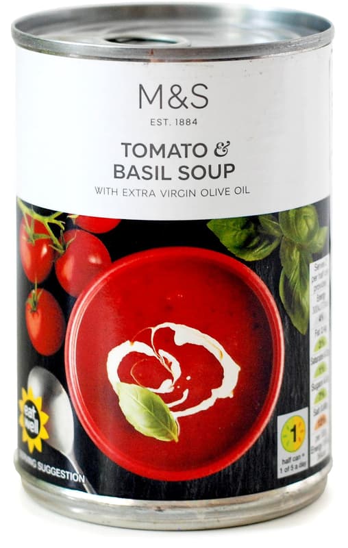 Marks & Spencer Tomato & Basil Soup