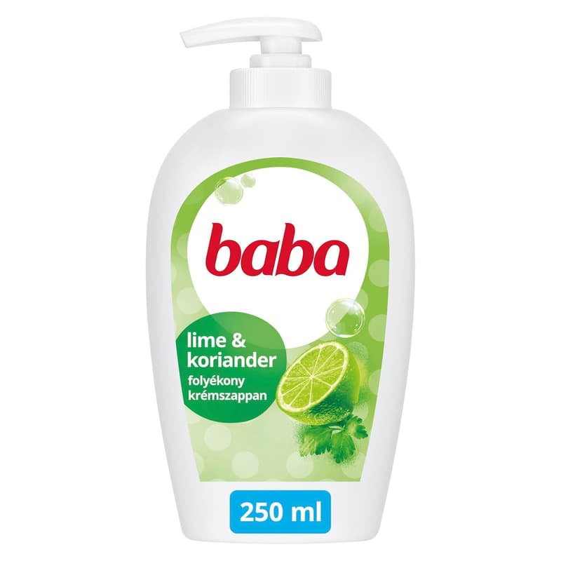 Baba antibacterial liquid soap - lime