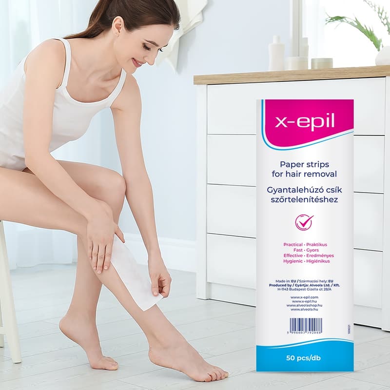 X-EPIL Paper strips for hair removal