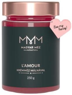 Magyar Mez Manufaktúra L'Amour cream honey with raspberry