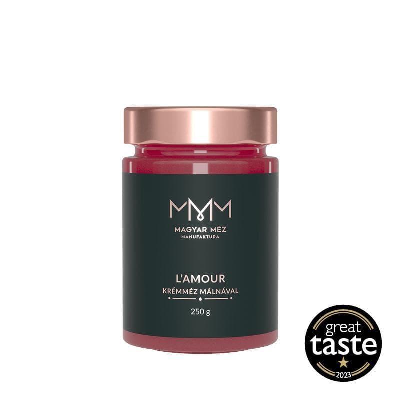 Magyar Mez Manufaktúra L'Amour cream honey with raspberry