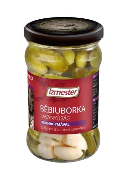 Flavour master Baby cucumber pickle with garlic