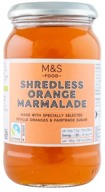 Marks & Spencer Seville orange jam without orange peel