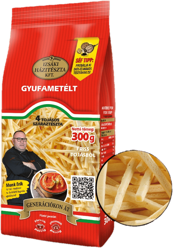 Izsáki 4 tojásos Gyufametélt