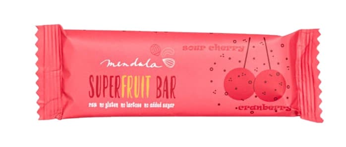 Mendula Vörösáfonyás-meggyes superfruit bar
