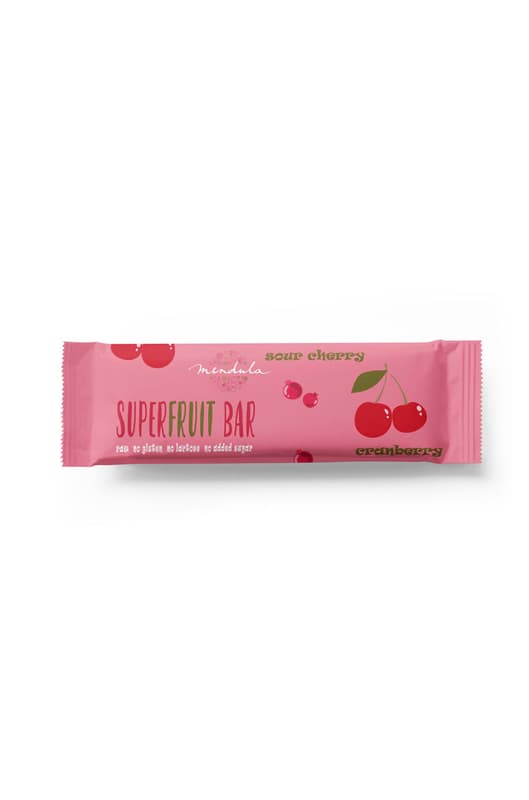 Mendula Vörösáfonyás-meggyes superfruit bar