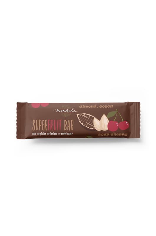 Mendula Meggyes-kakaós superfruit bar
