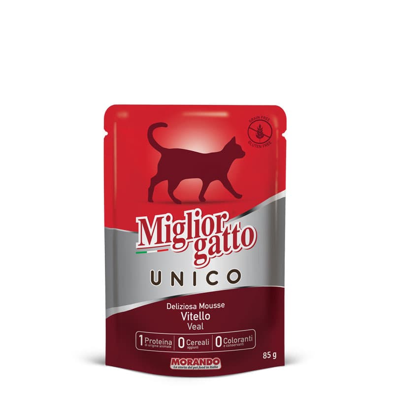 Miglior Gatto Unico Cat food with veal