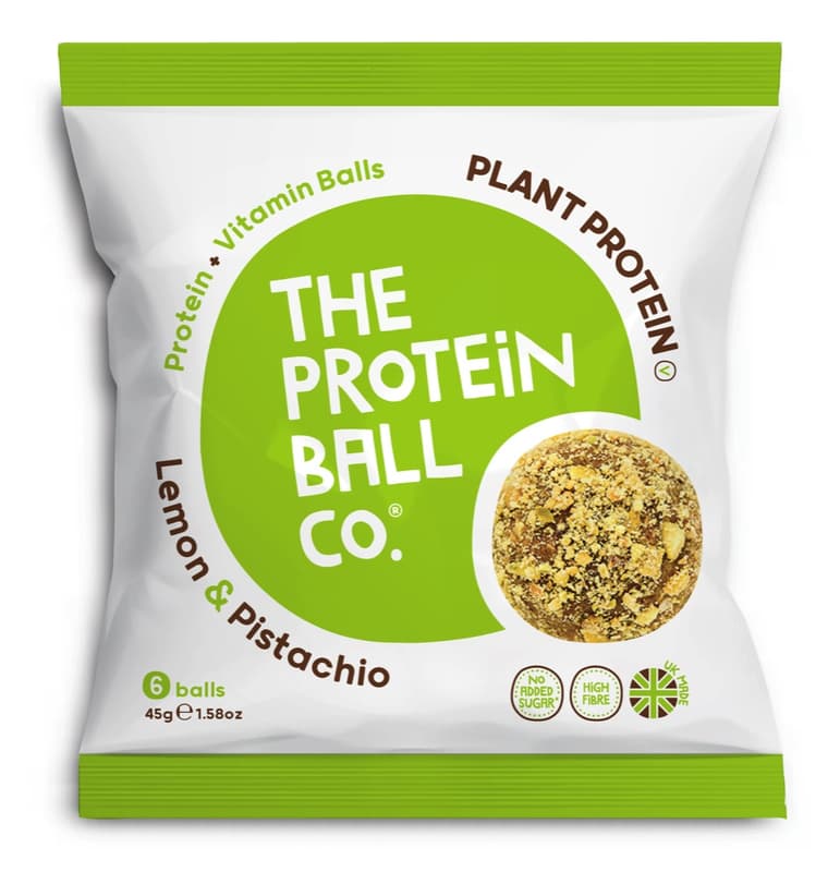 Protein Ball lemon + pistachio protein balls