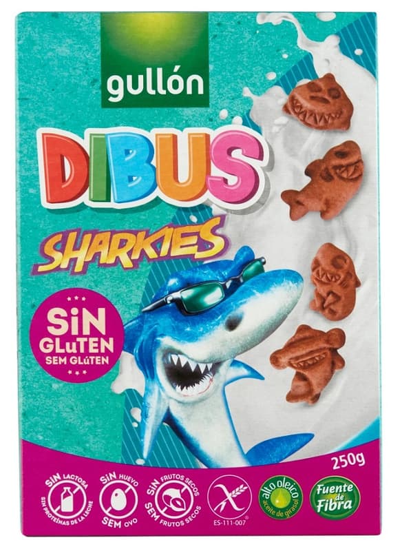 Gullon Dibus gluténmentes reggeliző keksz