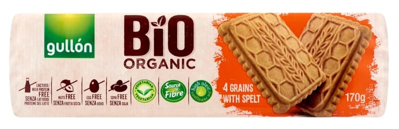 Gullon BIO 4 cereal biscuits