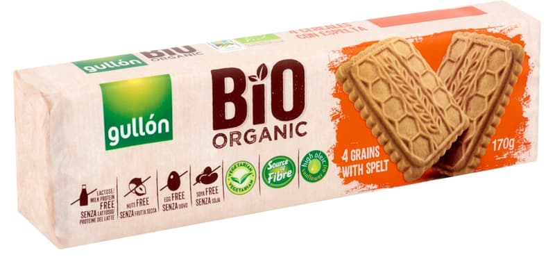 Gullon BIO 4 cereal biscuits