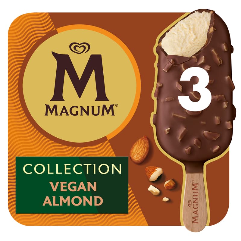 Magnum Vegán mandula jégkrém multipack