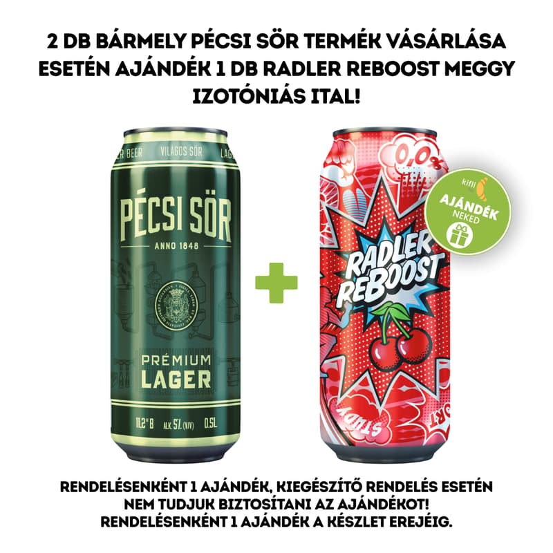 Pécsi Prémium lager 5%