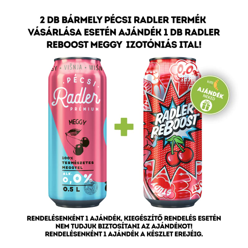 Pécsi Radler sour cherry 0%