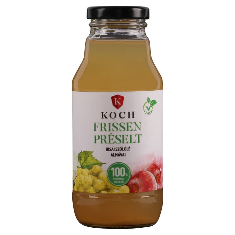 Koch Freshly pressed Irsai grape juice with apple