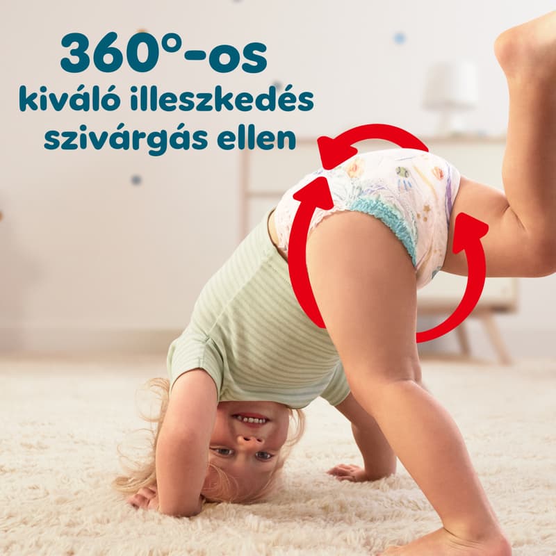 Pampers Active Baby Pants Bugyipelenka, Havi Pelenkacsomag, Méret: 5 (11-17 kg) 152 db