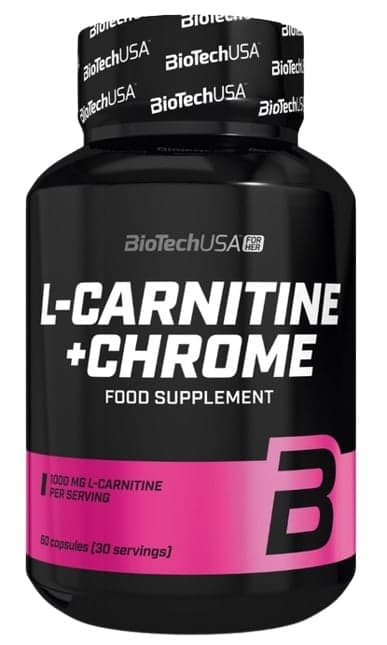 BioTechUSA L-Carnitine + Chrome kapszula