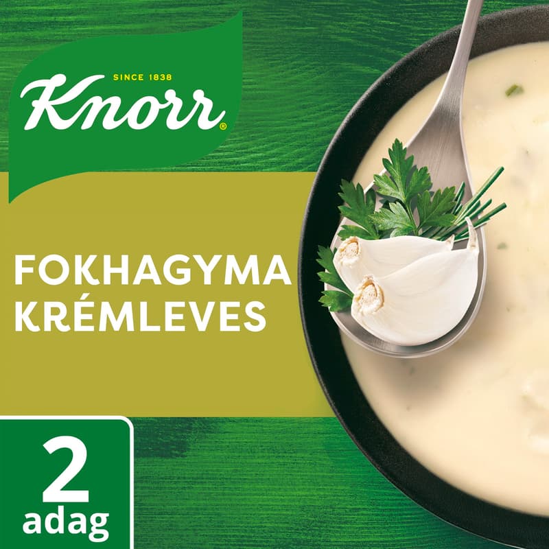 Knorr Garlic cream soup