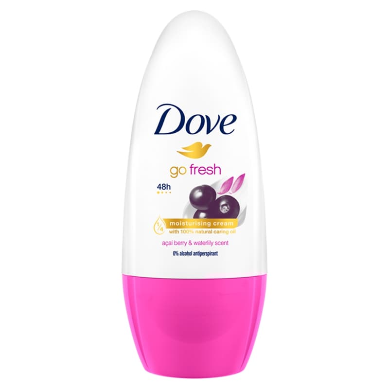 Dove Go Fresh Acai berry & Waterlily scented roll-on deodorant